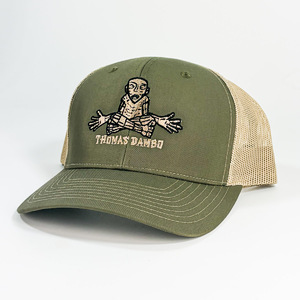 TROLL TRUCKER HAT KHAKI: GRO